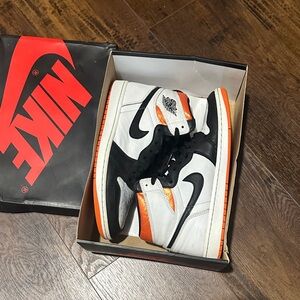 Nike Air Jordan 1 High OG White Black Orange
